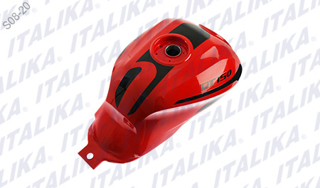 TANQUE COMBUSTIBLE ROJO