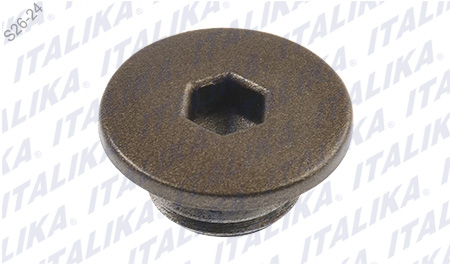 [E11010293] TAPON INSPECCION DORADO