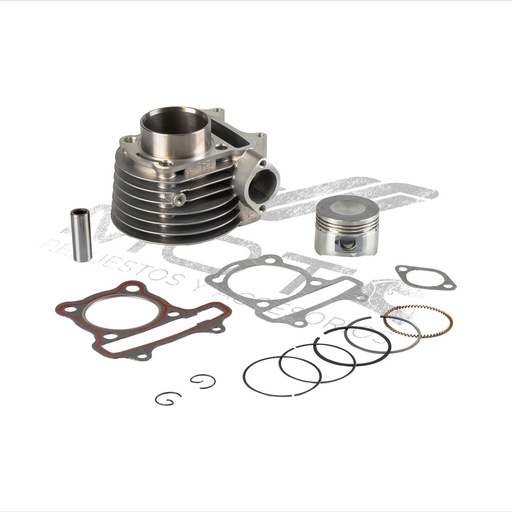 [E0304KC06] JUEGO CILINDRO MOTOR GY6 125CC