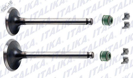 [E0405KV01] JUEGO VALVULAS MOTOR