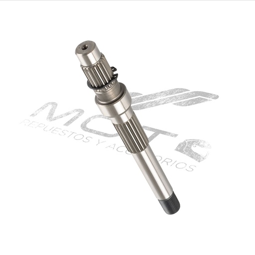 [E06030013] EJE ENGRANAJE TRACCION L=197