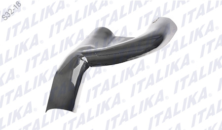 [F07010150] PLACA DECORATIVA ESCAPE CROMADA