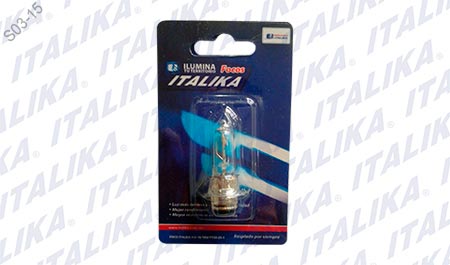 [F09040110] FOCO ITALIKA HALOGENO H6 18/18W (1 PZA)