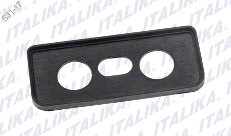 [F09080022] GOMA LUZ PORTAPLACAS