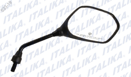 [F10010240] ESPEJO DER CON LOGO Y LEYENDA