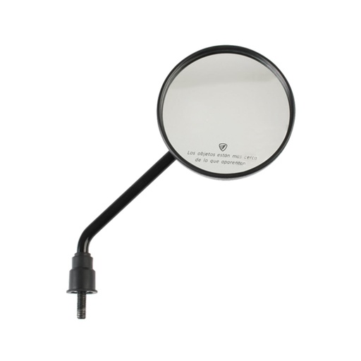 [F10010298] ESPEJO DER CON ISOTIPO Y LEYENDA