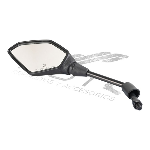 [F10010301] ESPEJO IZQ CON ISOTIPO Y LEYENDA