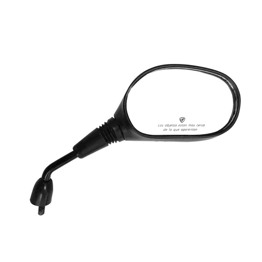 [F10010324] ESPEJO DER CON ISOTIPO Y LEYENDA