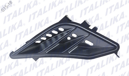 [F13010504] PLACA DE VENTILACION DERECHA GRIS