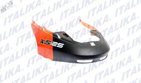 [F13010549] CUBIERTA FRONTAL INF NARANJA