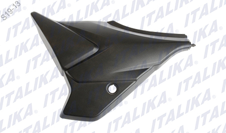 [F13010772] CUBIERTA LATERAL IZQ NEGRO MATE