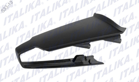 [F13010835] CUBIERTA CALAVERA NEGRA MATE