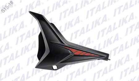 [F13011047] CUBIERTA LAT IZQ NEGRO NARANJA