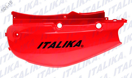 [F13011059] CUBIERTA TRAS IZQ ROJO