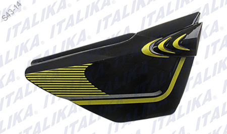 [F13011102] CUBIERTA DER NEGRO AMARILLO