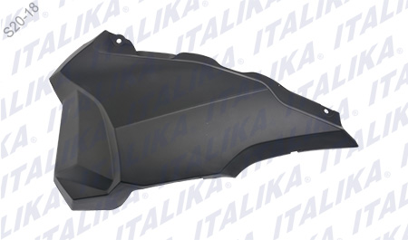 [F13011114] CUBIERTA LATERAL IZQ NEGRO MATE