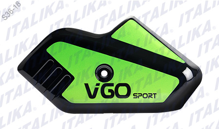 [F13011211] CUBIERTA DER HORQUILLA NEGRA VERDE