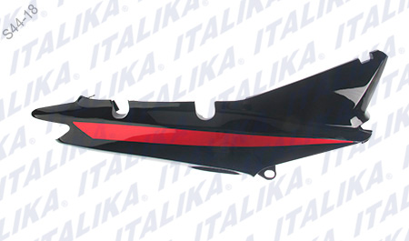 [F13011309] CUBIERTA CUERPO DER NEGRO ROJO