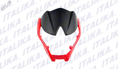 [F13011335] CUBIERTA FR ROJO Z NEGRO MATE