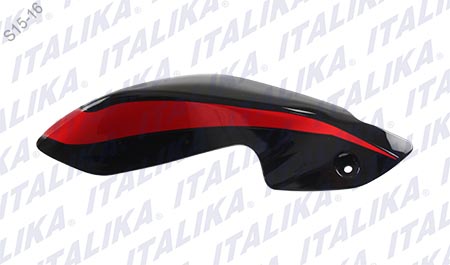 [F13011472] CUBIERTA FARO LATERAL DER NEGRO ROJO