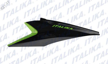 [F13011640] CUBIERTA COLA IZQ NEGRO VERDE