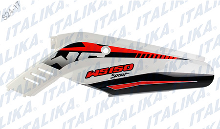 [F13011672] CUBIERTA TRAS IZQ NARANJA