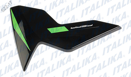 [F13011686] CUBIERTA SALPICADERA DEL IZQ NEGRO VERDE