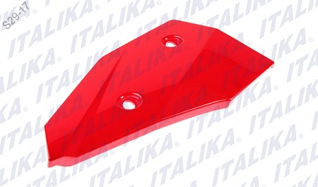 [F13011705] CUBIERTA SPOILER INF IZQ ROJO