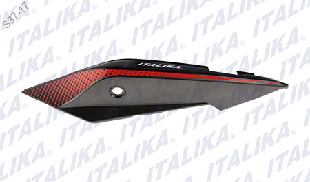 [F13011734] CUBIERTA COLA IZQ NARANJA NEGRO