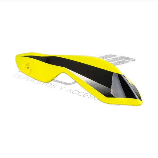 [F13011877] CUBIERTA FARO LATERAL IZQ AMARILLO