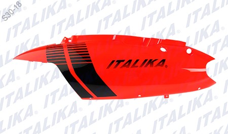 [F13011942] CUBIERTA TRAS IZQ NARANJA NEGRO