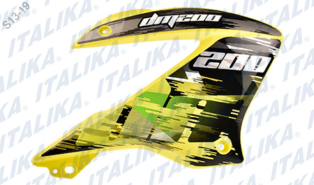 [F13012077] CUBIERTA TANQUE DER AMARILLO