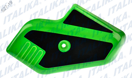 [F13012101] CUBIERTA HORQUILLA DER VERDE NEGRO