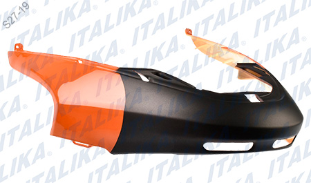 [F13012128] CUBIERTA FR INF NEGRO MATE NARANJA