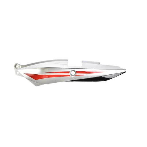[F13012150] CUBIERTA COLA IZQ PLATA ROJO