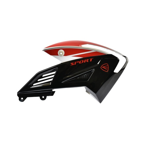 [F13012155] CUBIERTA TANQUE DER NEGRO ROJO