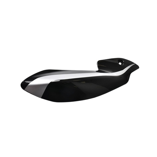 [F13012158] CUBIERTA FARO LATERAL IZQ NEGRO PLATA