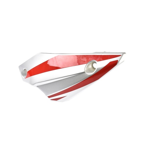 [F13012162] CUBIERTA INF SPOILER IZQ PLATA ROJO