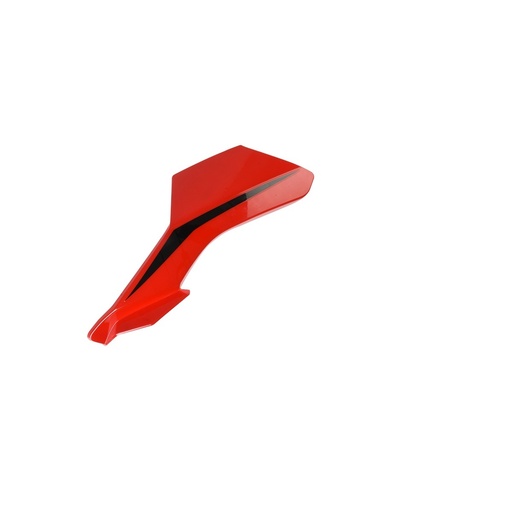 [F13012389] CUBIERTA FARO IZQ ROJO NEGRO