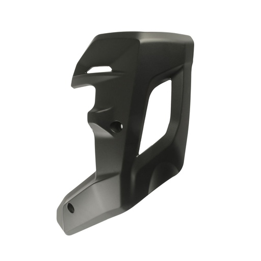 [F13012656] CUBIERTA MOTOR INF DER NEGRO MATE