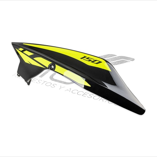 [F13012755] CUBIERTA COLA DER NEGRO AMARILLO