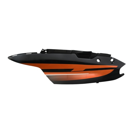 [F13012769] CUBIERTA TRAS IZQ NEGRO NARANJA