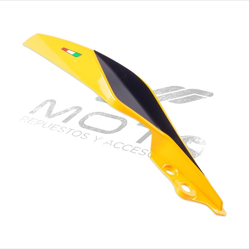 [F13012930] CUBIERTA TRAS IZQ AMARILLO NEGRO