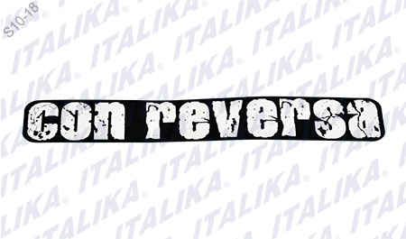 [F13020020] ETIQUETA "CON REVERSA"