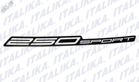 [F13020110] ETIQUETA 250SPORT