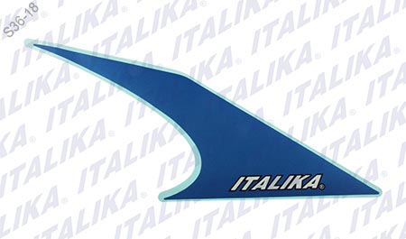 [F13020200] ETIQUETA SUP CUBIERTA DER AZUL