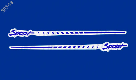 [F13020307] ETIQUETA PROTECTOR MOTOR AZUL