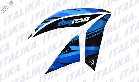 [F13020359] JGO ETIQUETAS CUBIERTA TANQUE DER