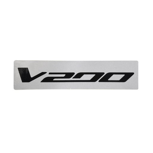 [F13020428] ETIQUETA V200 CAJA PORTAEQUIPAJE