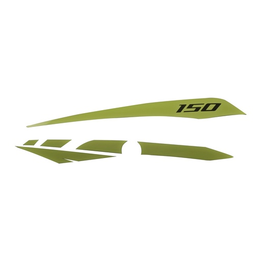 [F13020491] ETIQUETA CUBIERTA COLA DER AMARILLO